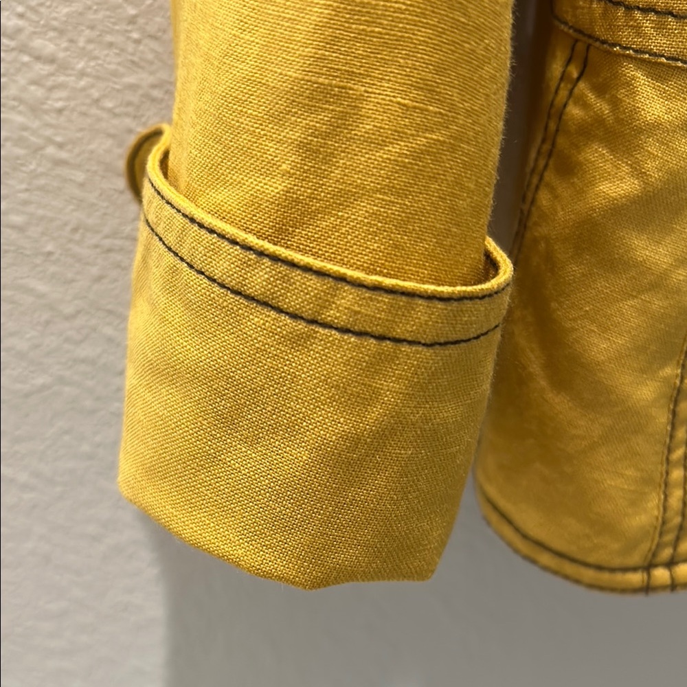 SCOTT TAYLOR Yellow Women's Jacket with pockets - Picture 3 of 9